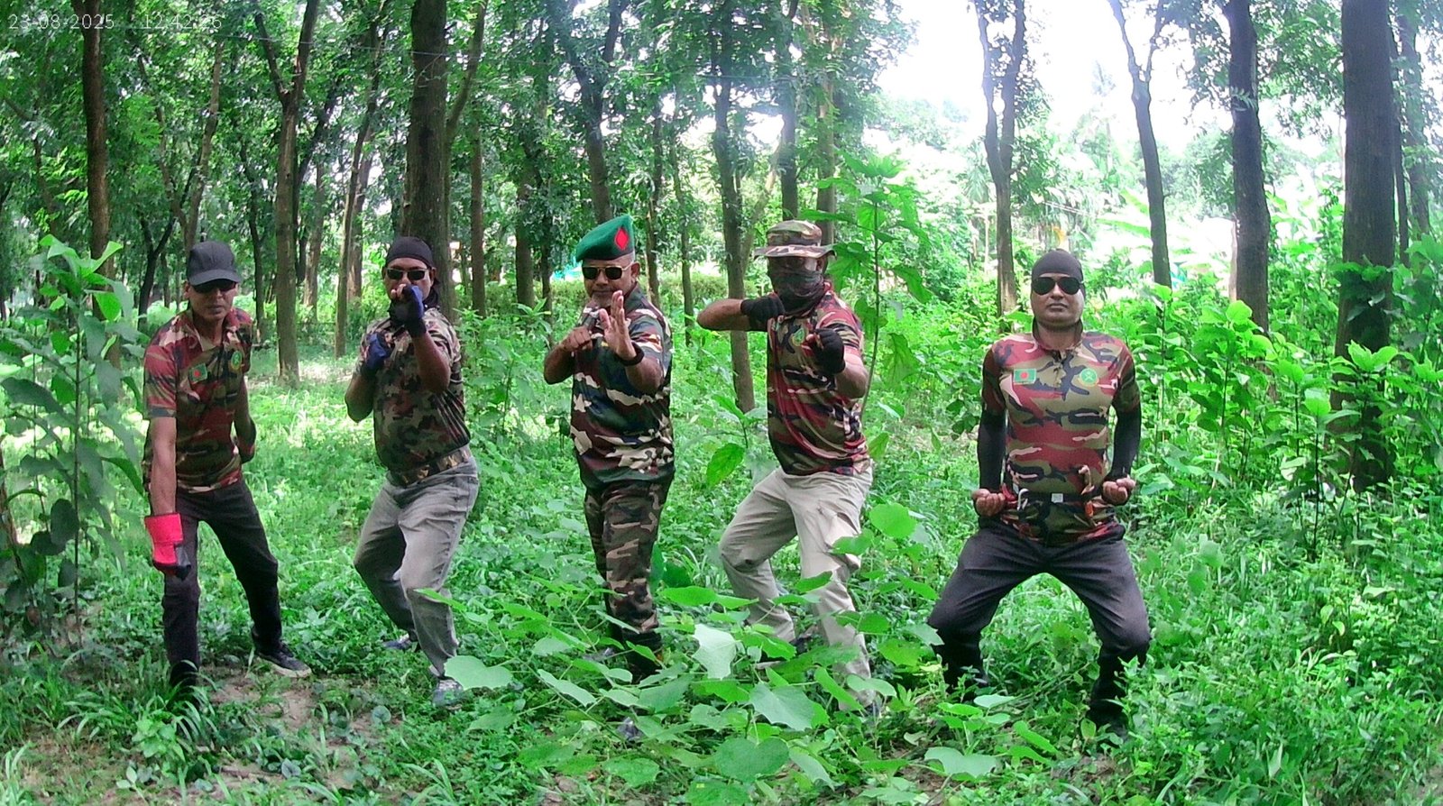 Instructors of jungle survival
